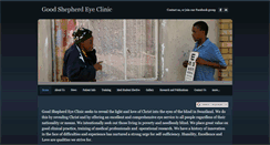 Desktop Screenshot of goodshepherdeyeclinic.org